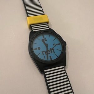 A pair of Neff watches. Both in great condition and need batteries.